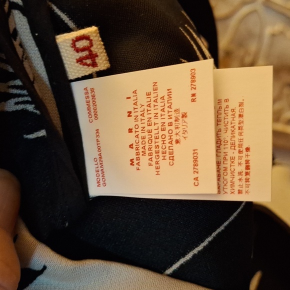 Marni Leaf Embroidered Skirt. Made in Italy - Picture 9 of 11